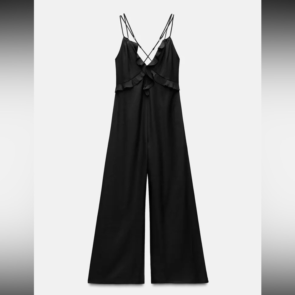 ZARA RUFFLED ROMPER